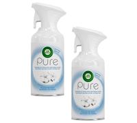 AIR WICK Lot de 2 Pures Coton Aérosol de 250 ml