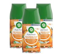AIR WICK Lot de 3 Recharges Freshmatic Pure Fresh Plaisir d'Agrume et Zeste de Mandarine - 250 ml