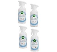 AIR WICK Lot de 4 Pures Coton Aérosol de 250 ml
