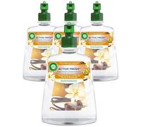 Air Wick Lot de 4 recharges pour spray automatique sans gaz Vanille & Beurre de Karité