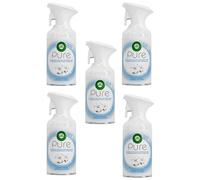 AIR WICK Lot de 5 Pures Coton Aérosol de 250 ml