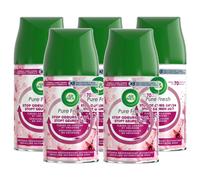 AIR WICK Lot de 5 Recharges Freshmatic Pure Fresh Fleurs de Cerisier et Orchid¿e - 250 ml
