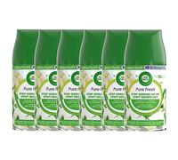 Air Wick Lot de 6 Recharges Freshmatic Pure Fresh Jasmin - 250 ml