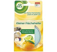 Air Wick Petit assistant de fraîcheur citrus - Désodorisant en gel pour petits espaces, armoires à chaussures, couvercle de poubelle, etc. - 6 x 30 g