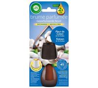 AIR WICK Recharge Diffuseur Brume Parfumée désodorisant Huiles essentielles Coton