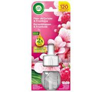 Air Wick Recharge Diffuseur désodorisant électrique huiles essentielles Fleur de cerisier & Framboise