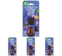 Air Wick Recharge Diffuseur d'Huiles Essentielles Essential Mist Eucalyptus et Lavandin 20 ml, L'emballage peut varier (Lot de 4)
