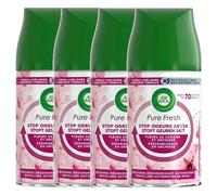 Air Wick Recharge Freshmatic Pure Fresh Fleurs de Cerisier et Orchidée - Lot de 4 x 250 ml