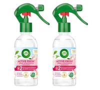 Air Wick Spray Neutralisateur d'Odeurs aux Huiles Essentielles Parfum Rosée du Matin & Jasmin Blanc