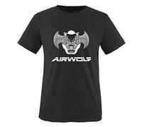 AIR-WOLF T-Shirt - Manches Courtes - Homme - Noir - XX-Large