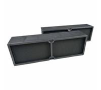 AIR2GO Lot de 2 filtres à charbon actif en céramique pour Elica Nikola Tesla Fit (régénérable) KIT0167755