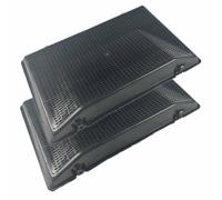 AIR2GO Lot de 2 filtres à charbon actif pour Ikea NYTTIG FIL 601