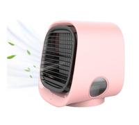 Aira Breeze Air Cooler, Portable Fan Humidifier & Scent Dispenser, Airabreeze Portable Air Conditioner,USB Operated, Instant Cooling with Water Mist, 4 Speed Settings (Pink)