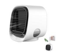 Aira Breeze, Airabreeze Portable Air Conditioner,Fan Humidifier & Scent Dispenser, Airabreeze Portable Air Conditioner,USB Operated, Instant Cooling with Water Mist (White)