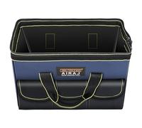 AIRAJ 16" Sac à outils, 600D Multi-Pocket Sacoche à Outils Avec 1 Poche Intérieure et 5 Poches Extérieures, Heavy Duty Sacoche à Outils Pour électricien Atelier de Réparation