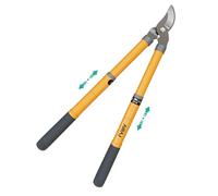 AIRAJ Coupe-Branche Télescopiques 42-61cm, Coupe-Branche à Lames Tranchantes, Poignées Extensibles Avec Revêtement de Protection, Elagueurs de Jardin Pour Couper Les Branches Sèches et Mouillées