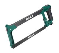 AIRAJ Scie à Métaux de 300 mm avec Lame Double Face, Scie à Métaux Professionnel avec Angles de Coupe de 45 ° et 90 ° Pour Changer les Lames en Appuyant Sur un Bouton, Convient Pour Couper Le