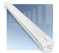 Airand lampe LED 90CM pour locaux humides - 30W/3000LM, IP66 étanche. Parfaite comme éclairage LED garage, néon LED 90CM ou réglette lampe. Blanc froid 5000K idéal pour cave atelier