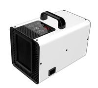 AIRAS Purificateur d'air numérique avec générateur d'ozone de 30 000 mg/h et d'ions négatifs, machine à ozone avec fonction de cycle quotidien, éliminateur d'odeurs pour la maison et la voiture