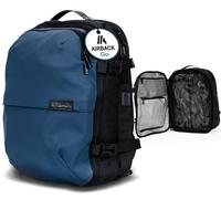 Airback GO Sac de Voyage sous Vide - 16-32L, Sac Voyage Cabine, Sac Compression Voyage Léger et Extensible, Confortable et Résistant à l'eau, Blue