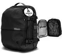 Airback GO Sac de Voyage sous Vide - 16-32L, Sac Voyage Cabine, Sac Compression Voyage Léger et Extensible, Confortable et Résistant à l'eau, Noir