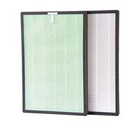 Airbi BI3113 Filtre antibactérien avec côté HEPA en papier Noir