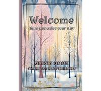 Airbnb Vacation Rental Guest Log Book: Interactive Feedback Journal with Message Pages, Star Rating System, and Recommendations | A Thoughtful Touch for Airbnb & Vrbo Hosts