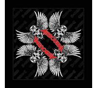 Airbourne - Bandana (Unisex-U) Winged SKU (Nero) 55cm X 55cm [Import]