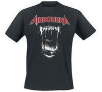 Airbourne Black Dog Barking Tracks Homme T-Shirt Manches Courtes Noir L