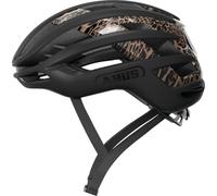 AIRBREAKER 2.0 Leo Black S | Casque de vélo léger pour le cyclisme, concentré sur la ventilation, l'aérodynamique et le confort, pour homme et femme