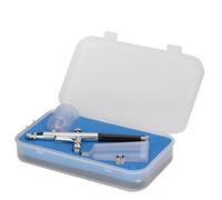 Airbrush 0,3mm à Double Action, Kit Aérographe à Gravité avec Coupe 20cc et 40cc - Contrôle Précis de la Peinture, Durable, Idéal pour Décoration de Gâteau et Peinture Artistique