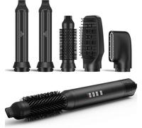 Airbrush 5 En 1, Brosse Soufflante, 1300w Air Styler Avec Sèche-Cheveux, Boucleur A Air, Brosse Lissante Chauffante, Thermal Brush, Brosse Coiffante Pour Sécher, Boucler, Lisser[Sal1075]