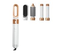 Airbrush | 5-in-1 Airbrush-beauty - Portable & Facile À Utiliser - Idéal Débutants & Pros (Blanc)