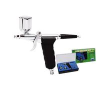 Airbrush Fengda BD-116 Aérographe portatif en Plastique Jaune 0,3 mm avec buse