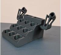 Airbrush holder Support aérographe pour Vallejo colors peinture TBT9