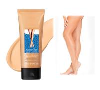 Airbrush Legs Fond de Teint pour les Jambes Bronzé, Lotion de maquillage pour les jambes, Maquillage longue durée pour les jambes du corps pour couvrir le tatouage (1Pcs,Medium Gold)