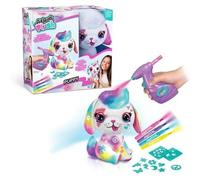 Canal Toys Peluche Airbrush Chiot à personnaliser OFG 249 G - avec feutres et pochoirs - dès 6 ans