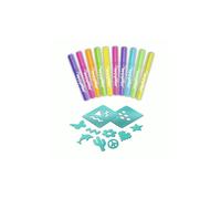 Airbrush Plush Kit de recharge avec 10 marqueurs, multicolore, lot de 10