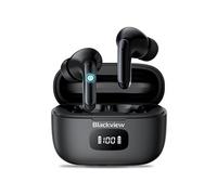 AirBuds 8 Ecouteurs Bluetooth 5.3 sans Fil Casque stéréo à capteur Tactile,écouteurs à Double réduction de Bruit,56 Heures d'écoute - Noir