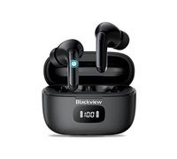 AirBuds 8 Ecouteurs Bluetooth 5.3 sans Fil Casque stéréo à capteur Tactile,écouteurs à Double réduction de Bruit,56 Heures d'écoute - Noir