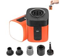 Airburst Pro - Compact Electric Pump with Vacuum & LED Light,Kydschoice 2-in-1 Portable Pump & Vacuum,Camping Gadgets for Inflatables,Camping Gear,Air Mattress,Pool Floats (1PCS)