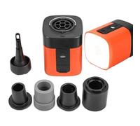 Airburst Pro-Compact Electric Pump with Vacuum & LED Light, Kydschoice 2-in-1 Portable Pump & Vacuum with LED Light, USB Electric Pumps for Air Mattress Camping Gear (1 pcs)