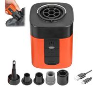 Airburst Pro - Compact Electric Pump, with Vacuum & LED Light, Portable 2-in-1 Versatility Electric Air Pump, USB Rechargeable, for Air Loungers, Sleeping Pads, Vacuum Bags & More (1pcs)