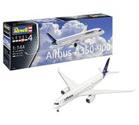 Revell Maquette d'avion Airbus A350-900 Lufthansa Échelle 1/144 Blanc