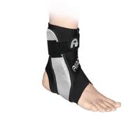 Aircast A60 Attelle de cheville en différentes tailles pour gauche ou droite - 1 pièce - Limitation de supination/pronation par cordon de serrage non élastique (droite, L)
