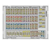 Maquette Eduard Aircraft Carrier Figures Usn Present 3d - 1:350e - Accessories