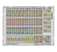 Aircraft Carrier Figures Usn Present 3d - 1:350e - Accessories