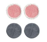 AirCraft Home, Lot de 4 patins de rechange pour Aircraft PowerGlide City | Lavables en machine | Microfibre