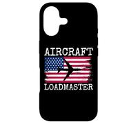 Aircraft Loadmaster Aviation Aviation Cargo Drapeau Américain Coque pour iPhone 17