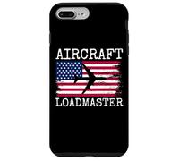Aircraft Loadmaster Aviation Aviation Cargo Drapeau Américain Coque pour iPhone 7 Plus/8 Plus